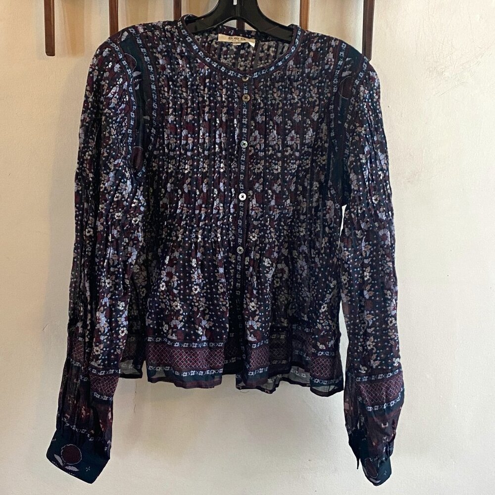 Sea Nadine Border Blouse